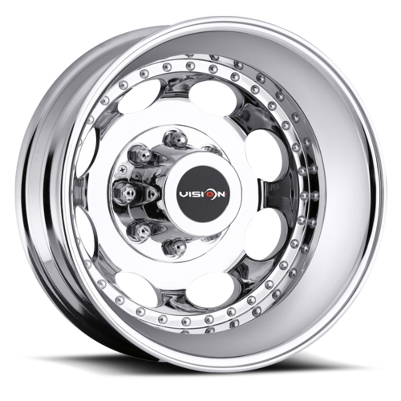 17x6.5 Vision Chrome Rear 8x200 2005-Present F350 DRW