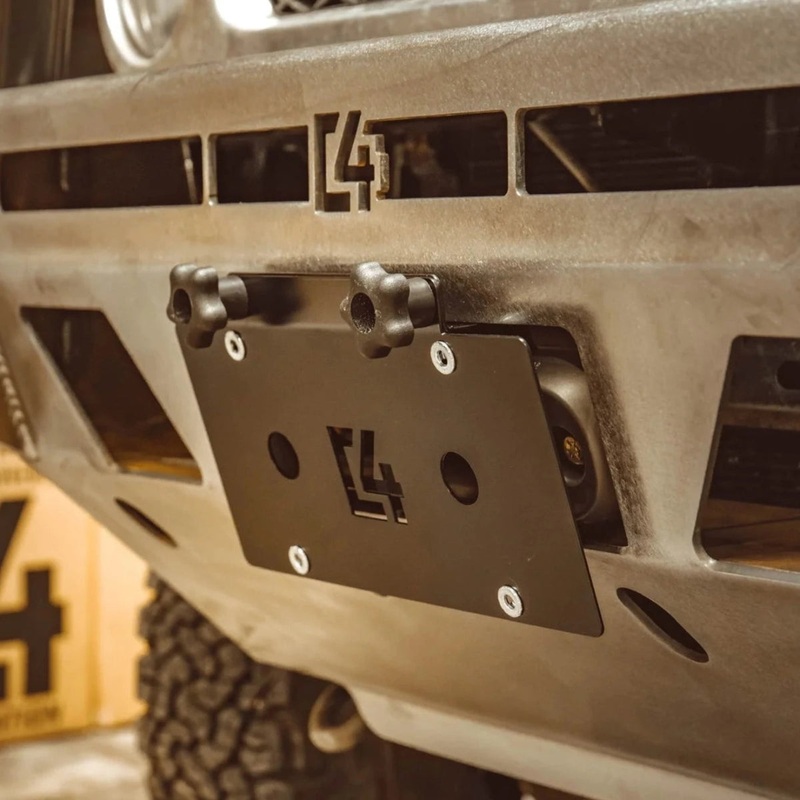 C4 Fabrication Hawse License Plate Mount