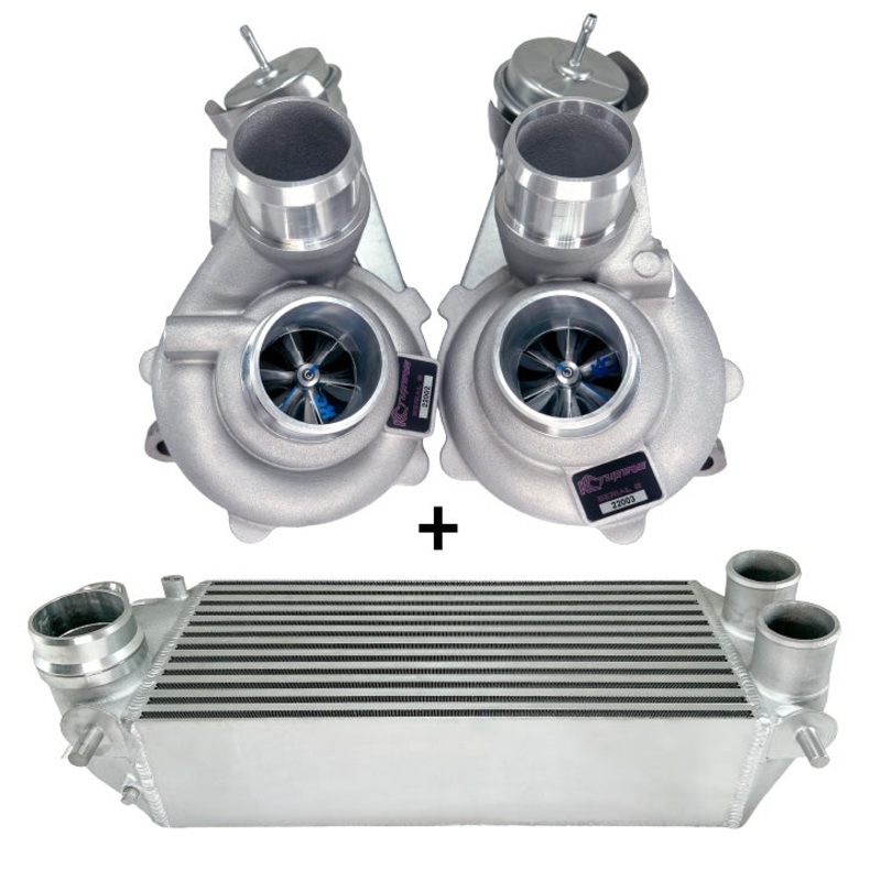 KC Reaper 500 Twin Turbos + KC Intercooler Package - 3.5 EcoBoost (2015-2016). CA Excl.