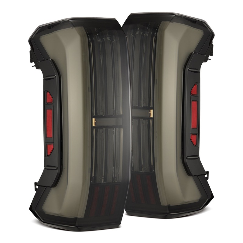 22-24 Toyota Tundra NOVA-Series Prismatic LED Tail Lights Alpha-Black