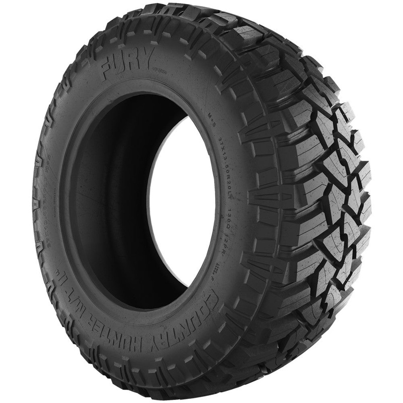 33x12.50R18LT/12 Fury Off-Road Country Hunter MTII Tires Set of 6