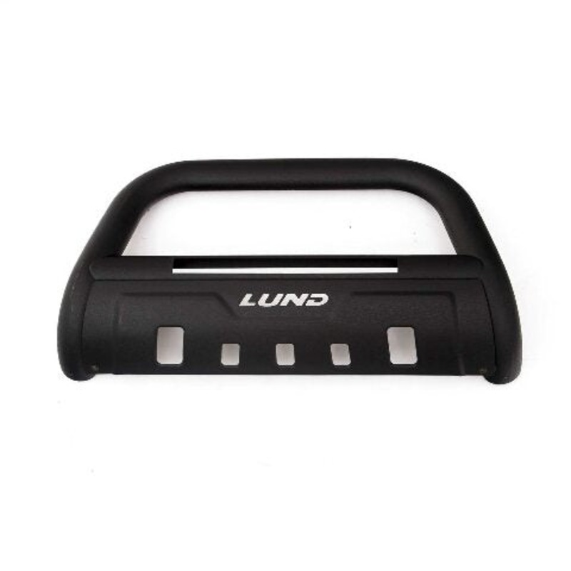 RealTruck Lund 47121205 Bull Bar with Integrated LED Light Bar, Black Steel Compatible with Ram 2500/3500 2010-2018