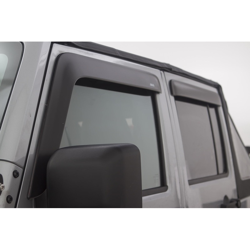 Ventvisor Deflector Matte Black Low Profile Outside Mount 4 pc. 774034