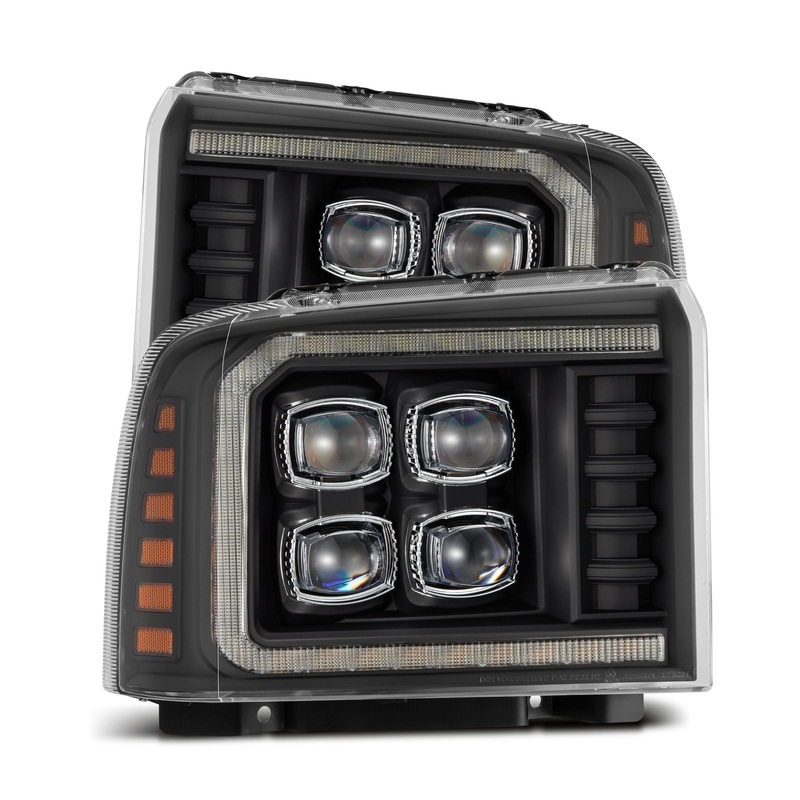 05-07 Ford Super Duty/Excursion NOVA-Series LED Projector Headlights Black