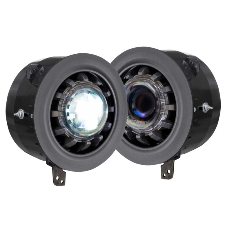 2018-2024 JEEP Wrangler Morimoto Super7 LED Headlights