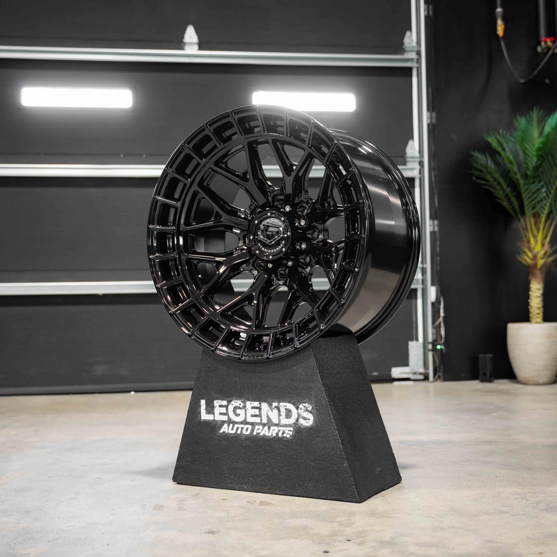 22x10 Vossen Forged HFX-1 2G26 Super Deep Lip - 8x180 Lug Pattern - Gloss Black (Set of 4)
