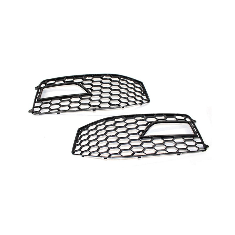 2013-2016 Audi RS4 Style Fog Light Grilles | B8.5 A4/S4
