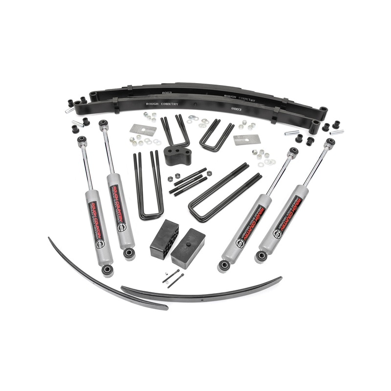 4 Inch Lift Kit | Rear Blocks | Dodge/Plymouth Ramcharger/Trailduster (1974)