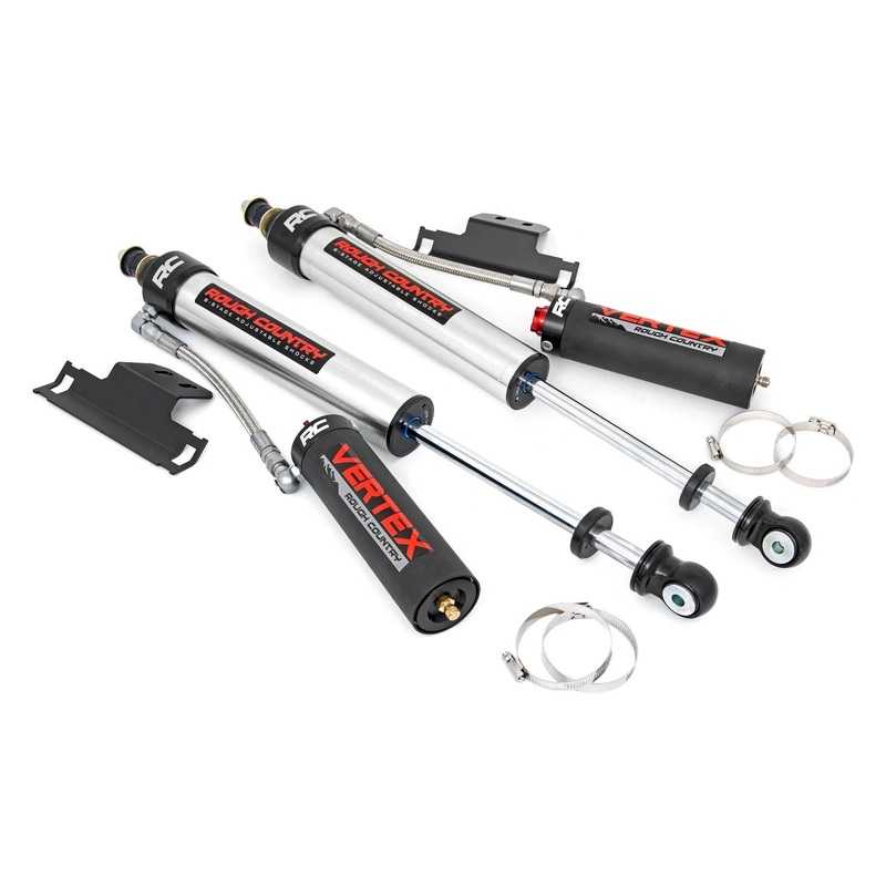 Vertex 2.5 Adjustable Rear Shocks | 3" | Toyota Tacoma 2WD/4WD (2005-2023)