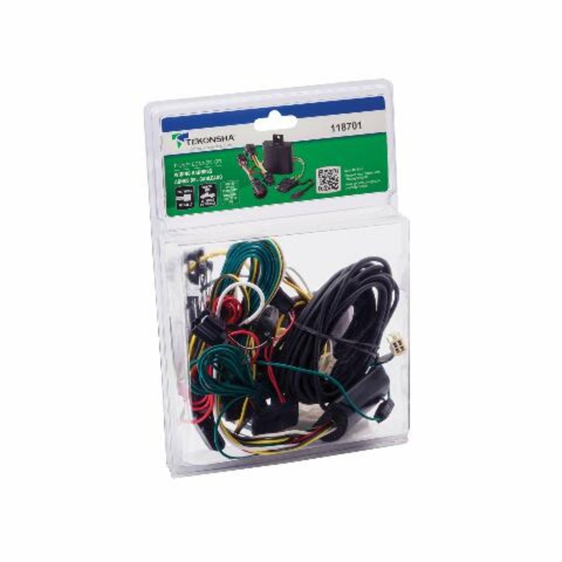 Tekonsha T-One T-Connector Harness, 4-Way Flat, Compatible with Select Toyota Prius
