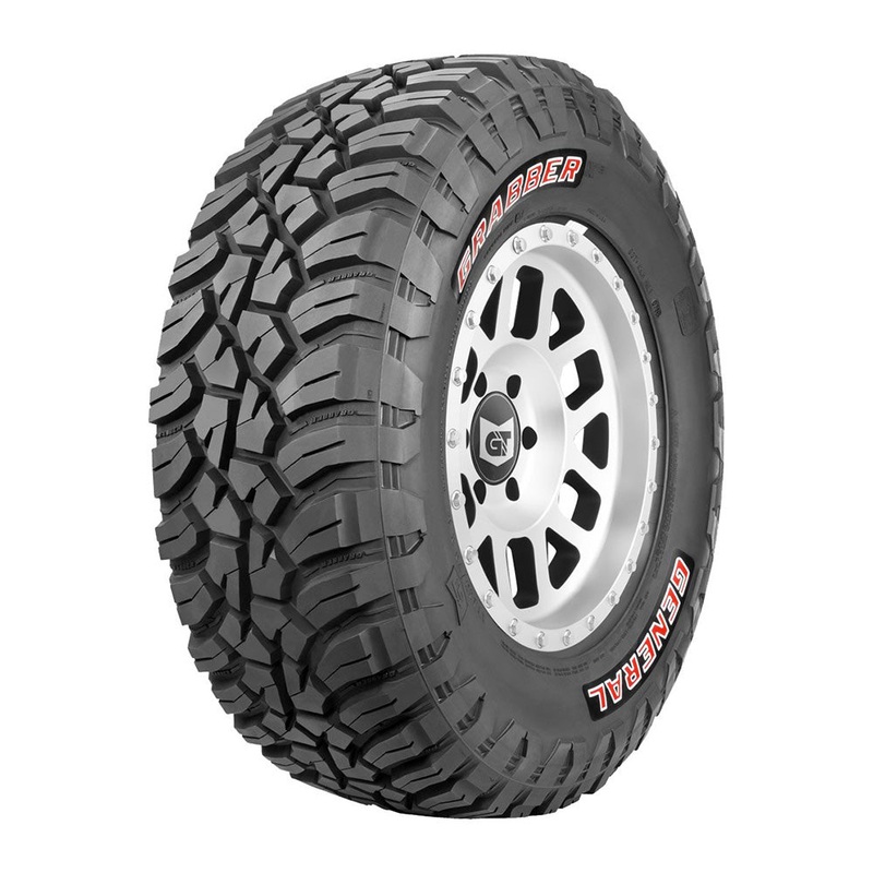 35x12.50R18/10 General Grabber X3 Tires Set of 6