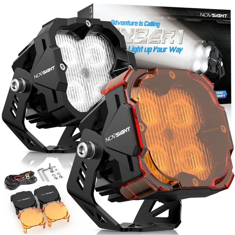 NOVSIGHT Cyber 1 Series 3-Inch LED Pod Light Kits