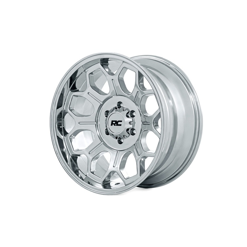 Rough Country 77 Series Wheel | One-Piece | Chrome | 20x10 | 6x135 | -25mm
