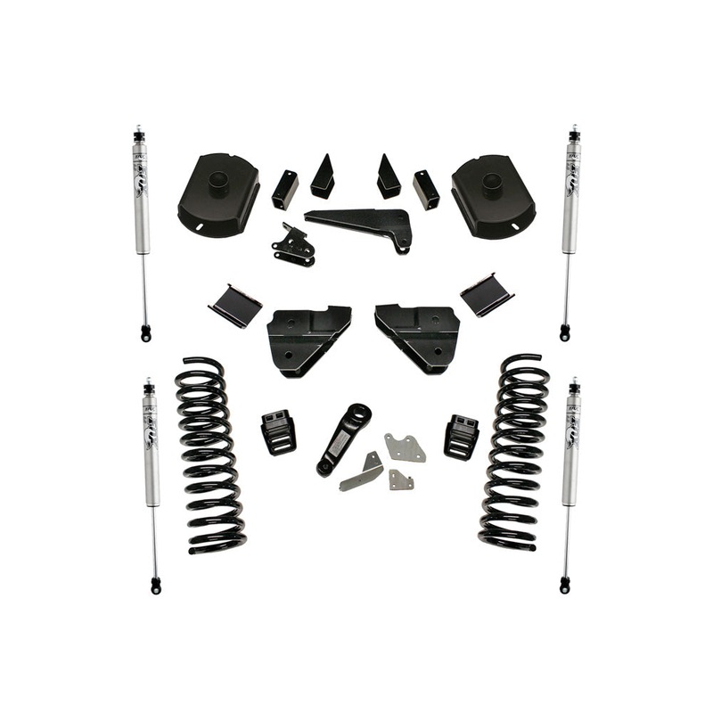 4" Lift Kit w/ FOX Shocks - 14-18 Ram 2500 4WD Diesel w/out Radius Arms K124F