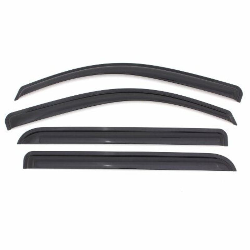 Auto Ventshade [AVS Outside Mount Rain Guards Compatible with Ford Edge | Window Vent Visors, 4 pcs. - Smoke | 94930 2015-2024