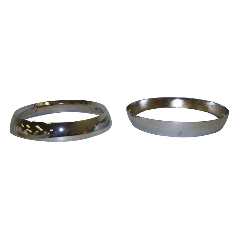 Crown Automotive 5460087K Bezel Set Fits 72-86 CJ5 CJ6 CJ7 Scrambler