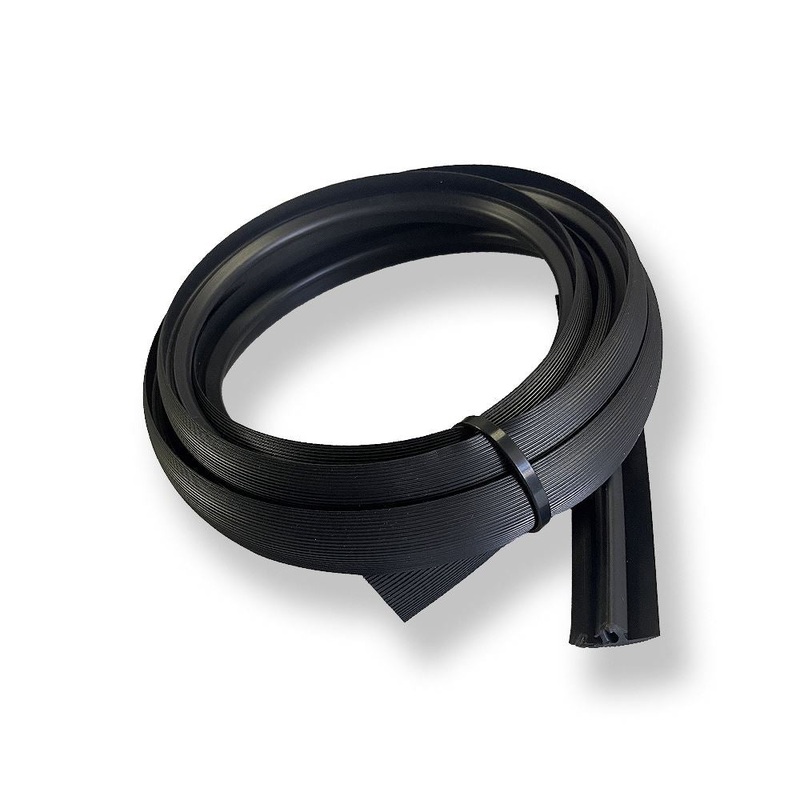 CYBERTRUCKCO 2024+ Tesla Cybertruck Rubber Edge trim for Crossbars and Racks