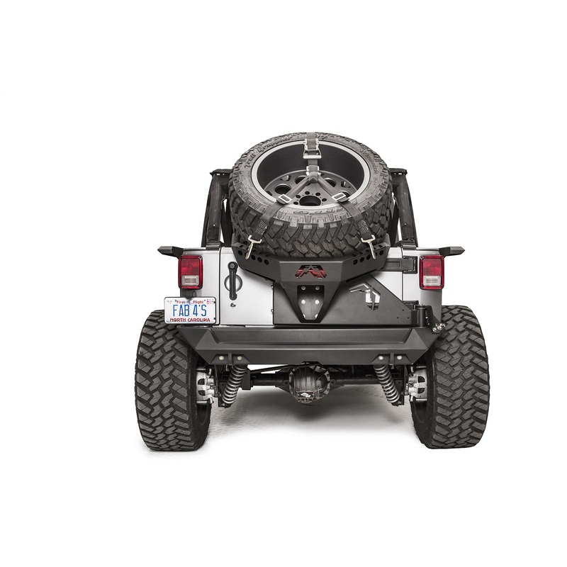 Fab Fours JK2070-1 Spare Tire Carrier Fits 07-18 Wrangler (JK)