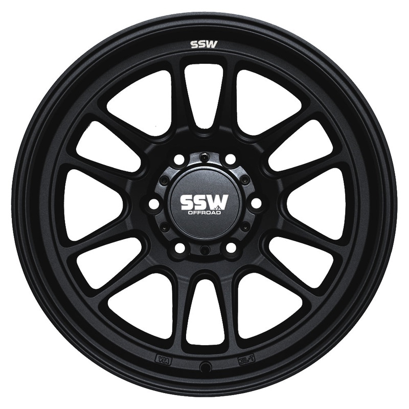 SSW Off-Road Raptor Wheel / Matte Black / 17X9.0 -12