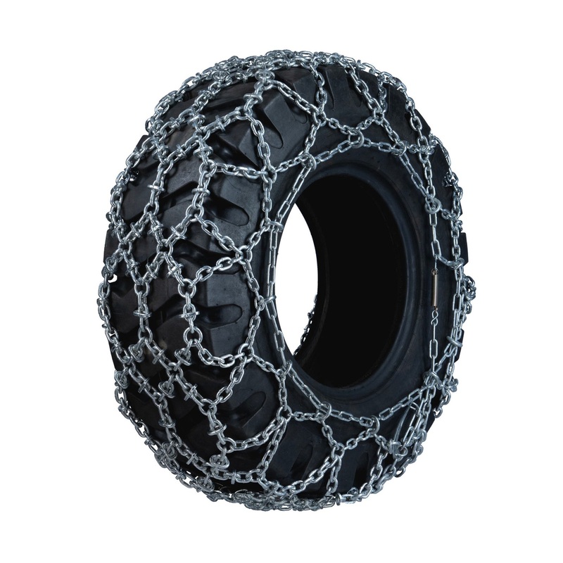 20.5-25 Quality Chain Loader-Grader DRSQ Double Diamond Pattern Alloy (With Out Wear Bar)- 11MM - 1 Pair