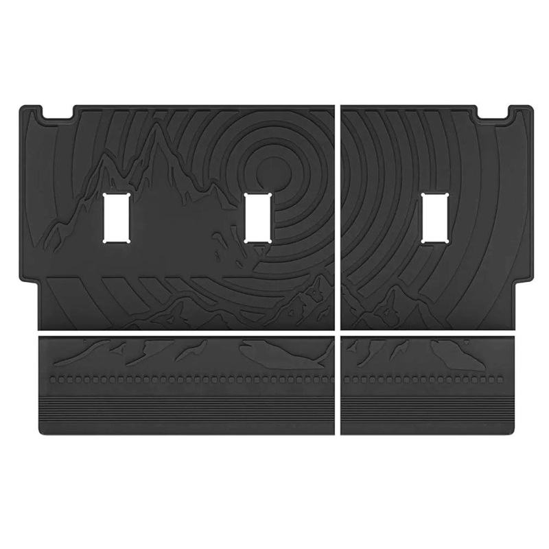 3WLINERS 2021-2024 Ford Bronco 4-Door TPE Material & All-Weather Protection Custom Back Seat Cover