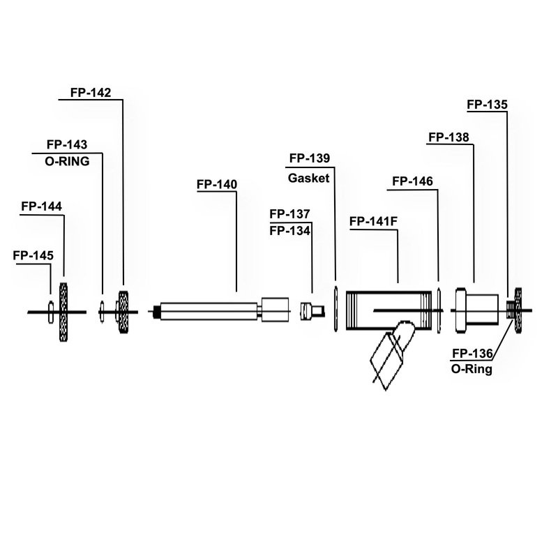 Haltec 310-K Calcium Gun Repair Kit