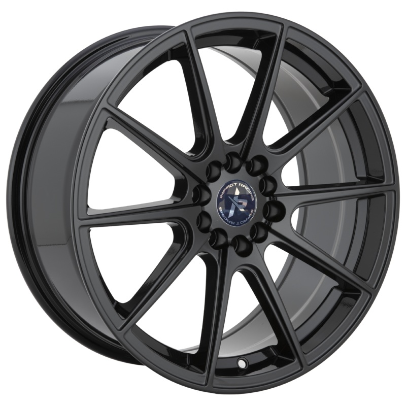 Impact Racing 18X8.0 Wheel 503GB|5X108/114.3 PCD |38mm Offset |73.1mm CB Gloss black Rims
