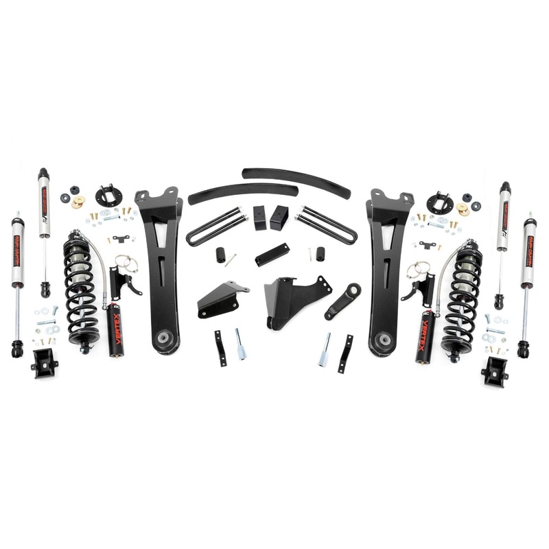 Rough Country 6 Inch Lift Kit Diesel Radius Arm C/O V2 Fits Ford F-350 4WD 2005-2007