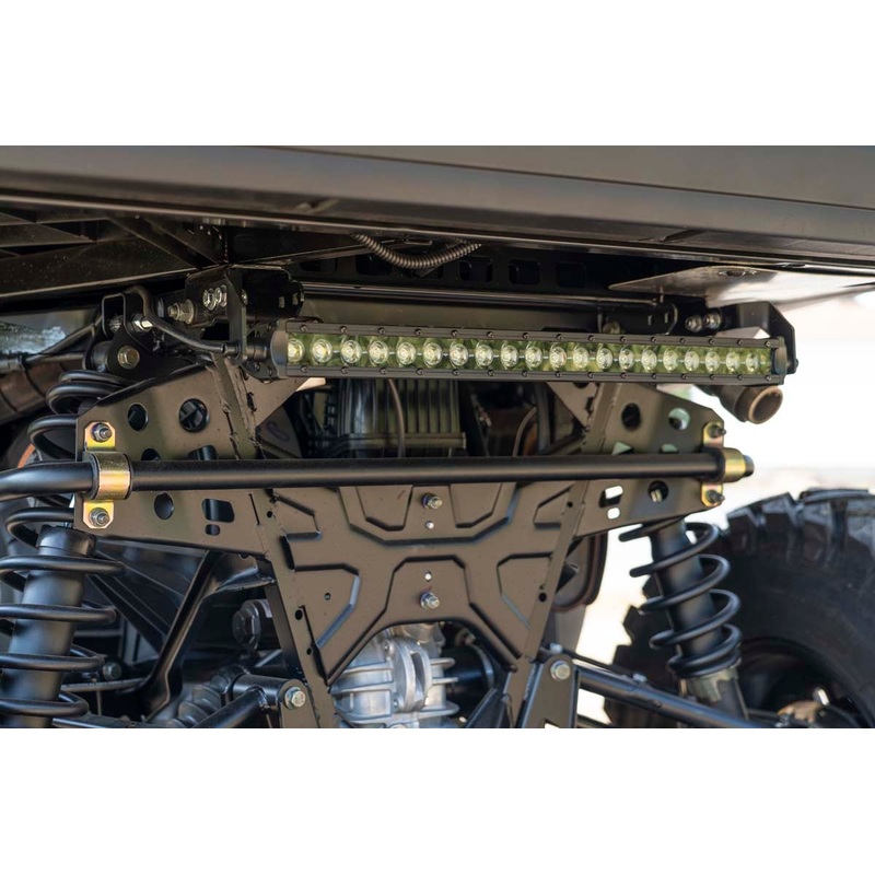 LED Light Kit | Under Bed Mount | 20" Black Single Row | Polaris Ranger XP 1000