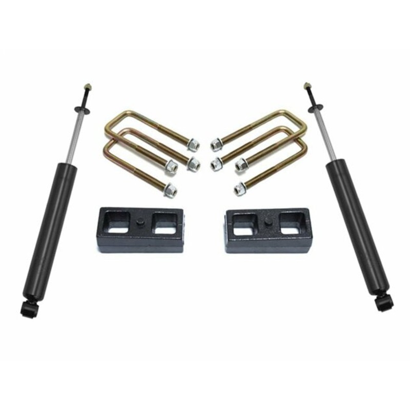 MaxTrac 906820 Lift Kit-Suspension Component 2 in. Rear Lift Incl. Lift Blocks U-Bolts Maxtrac Shocks Lift Kit-Suspension Component