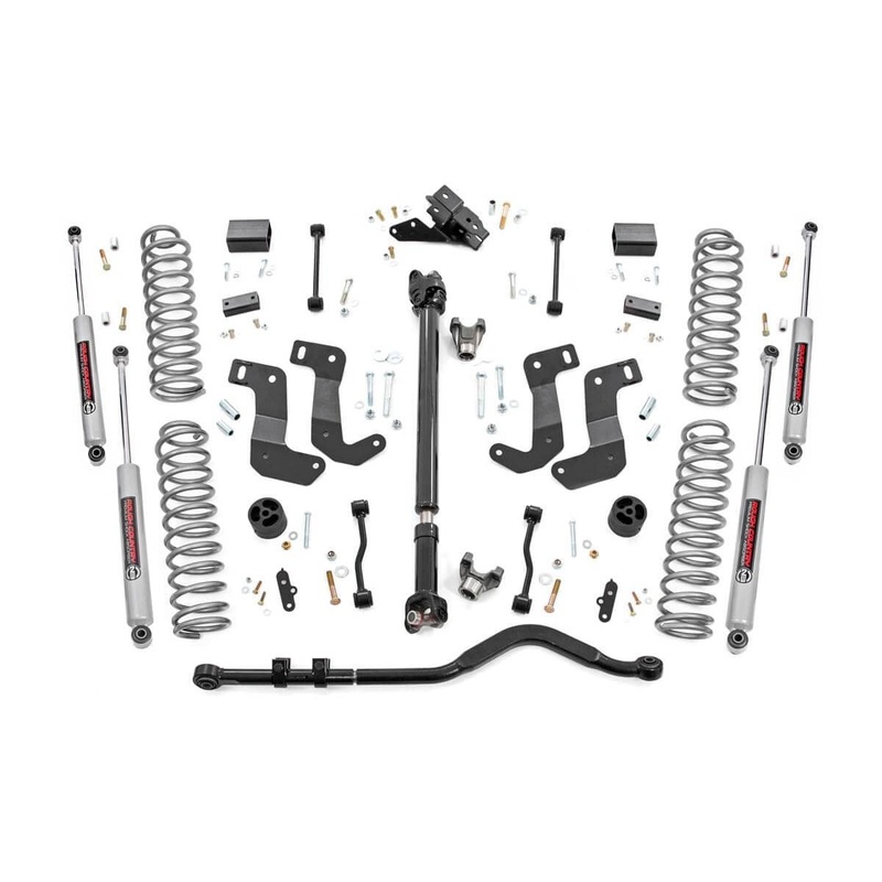3.5 Inch Lift Kit | C/A Drop | FR D/S | Jeep Wrangler JL 4WD (2018-2023)