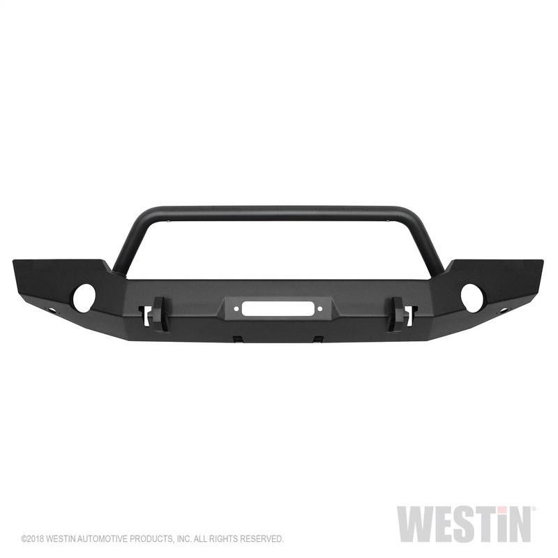 WJ2 Full Width Front Bumper w/Bull Bar 59-80115