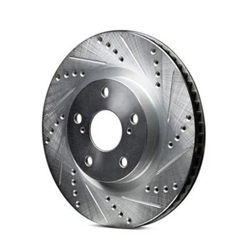 R1 Concepts (19-24) BMW Z4/GR Supra ELine Drilled/Slotted 1-Piece Rotor