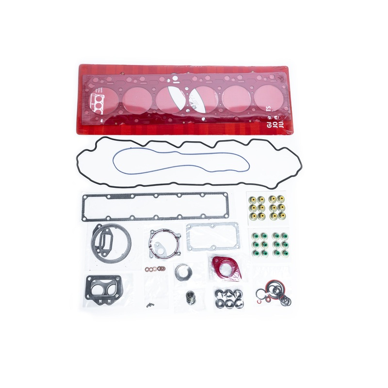 "Solid Seal" kit - Upper gasket kit w/ standard thickness head gasket and a set of medium strength head studs (07.5-18 Cummins)