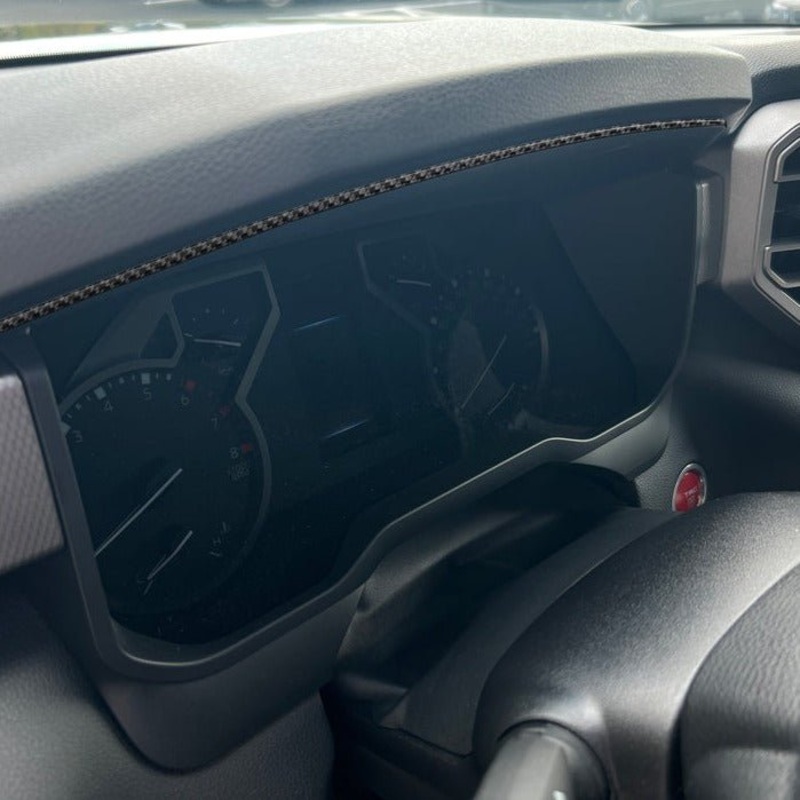 Tufskinz Upper Instrument Gauge Cluster Accent Trim for Tundra (2022-2024)