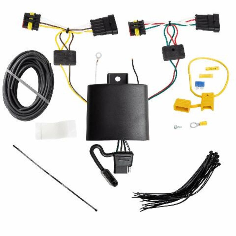Tekonsha T-One T-Connector Harness, 4-Way Flat, Compatible with Select Infiniti QX50
