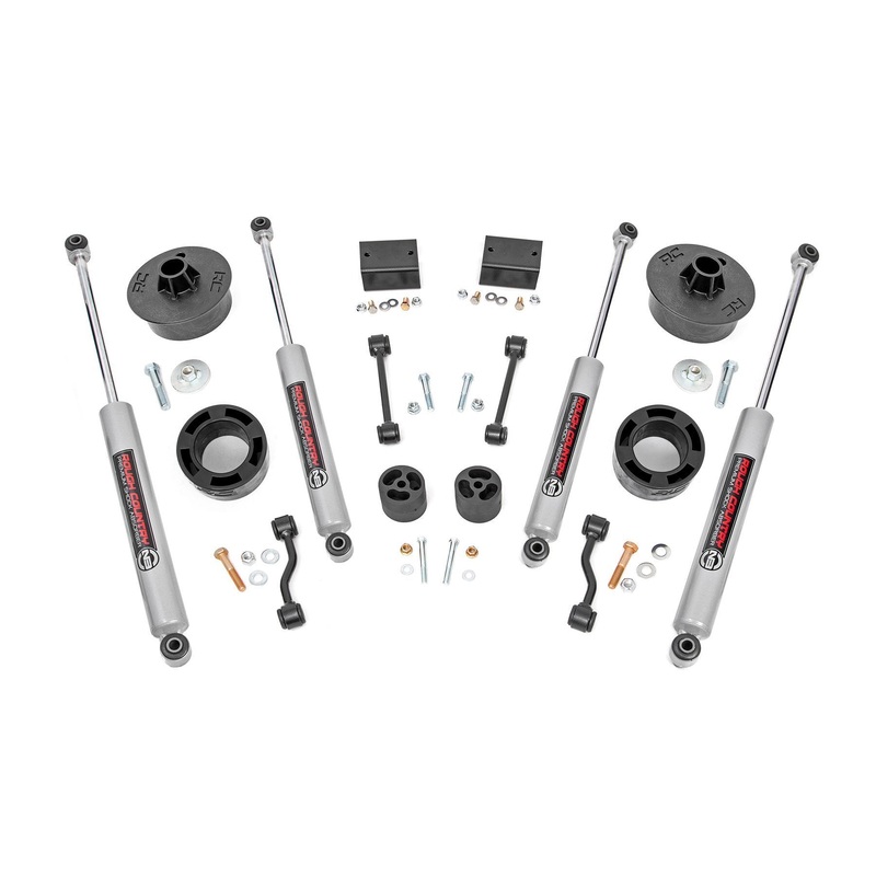 2.5 Inch Lift Kit | Spacers | N3 | Jeep Wrangler JL/Wrangler Unlimited (2024)