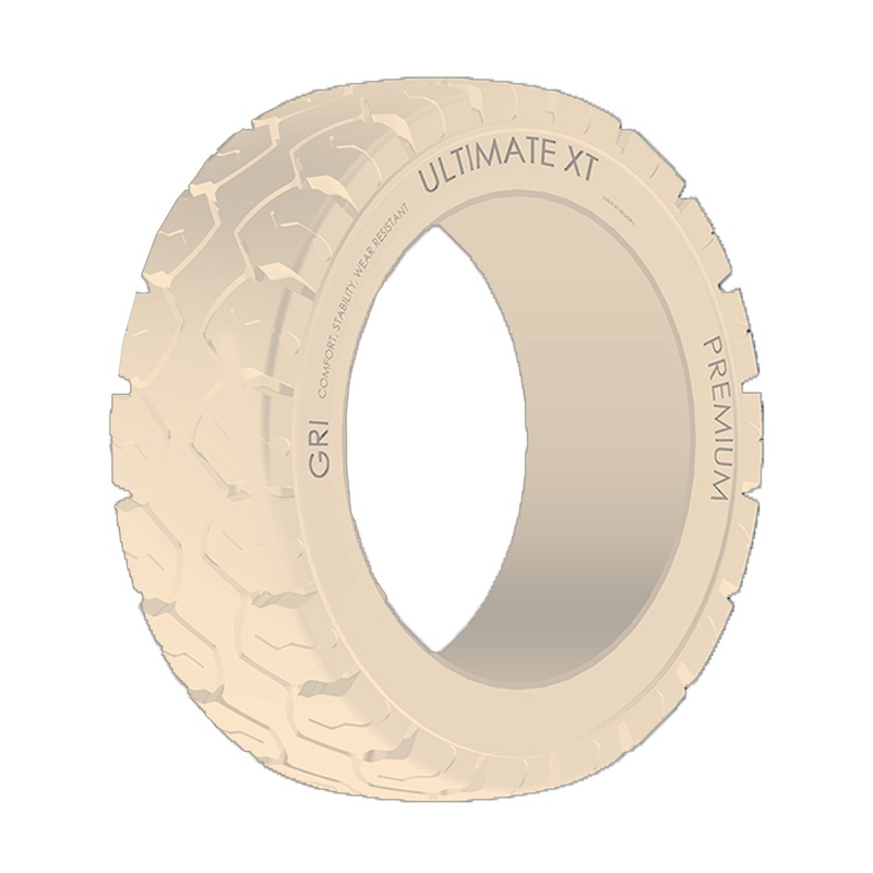 18x8x12 1/8 (457/203-308) GRI ULTIMATE XT Press On Band, Non-Marking, LUG, Solid, White