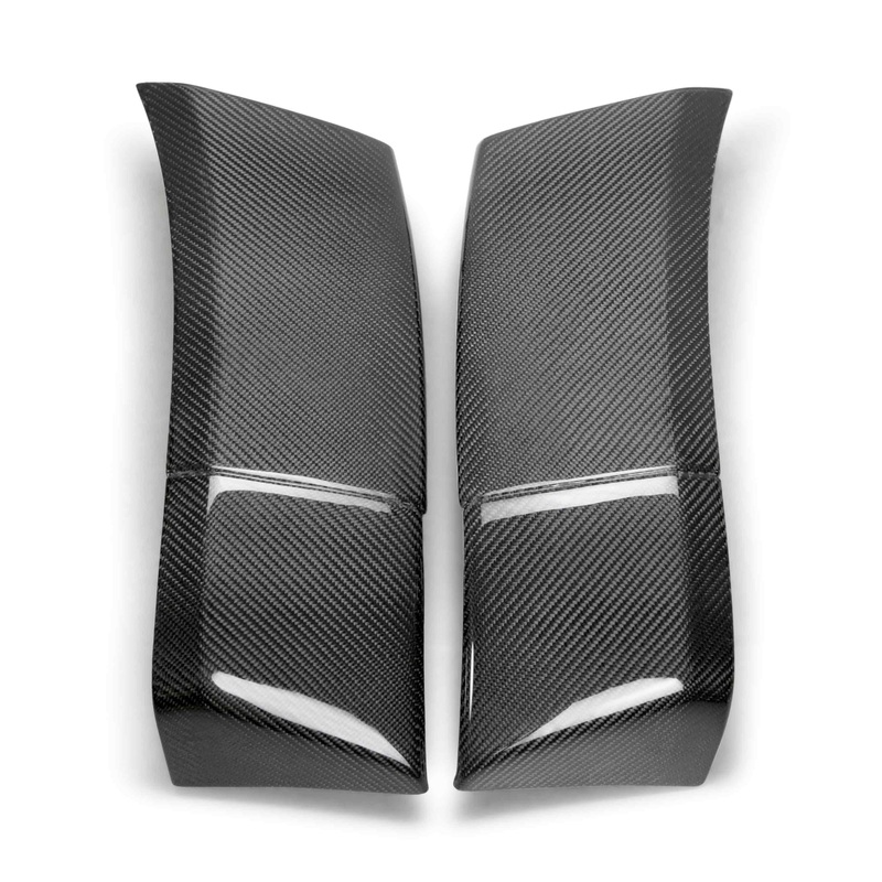 2018-2024 Dodge Challenger Widebody Hellcat/Demon/Redeye/Scat Pack Carbon Fiber Rear Fender Flare Extensions