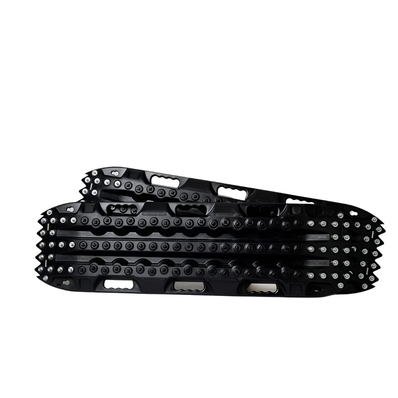 ACTIONTRAX Metal Teeth Recovery Traction Board (Black)