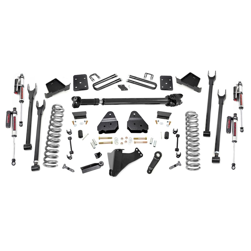 6 Inch Lift Kit | 4-Link | No OVLD | D/S | Vertex | Ford F-250/F-350 Super Duty (17-22)