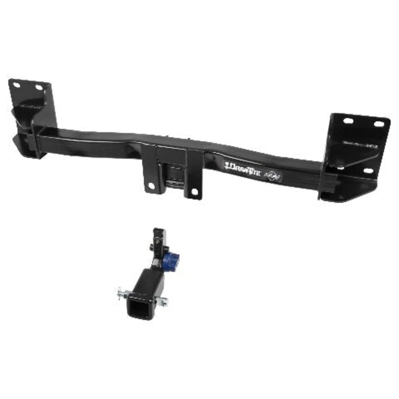 Draw-Tite Hidden Hitch 76903, Completely Hidden Trailer Hitch, 2 in. Removable Receiver, Black, Compatible with   BMW X5 2018