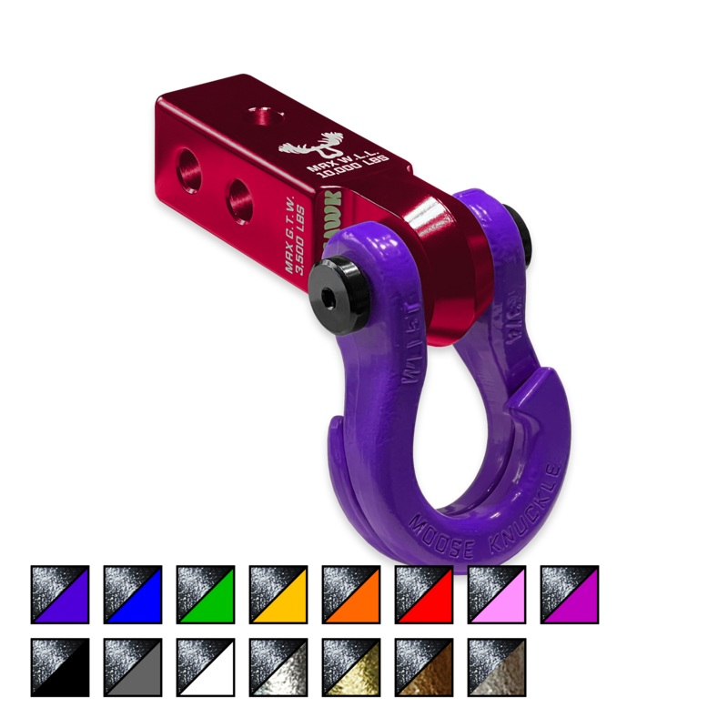 Jowl 3/4 Split Shackle and Red Mohawk 2.0 Receiver Combo