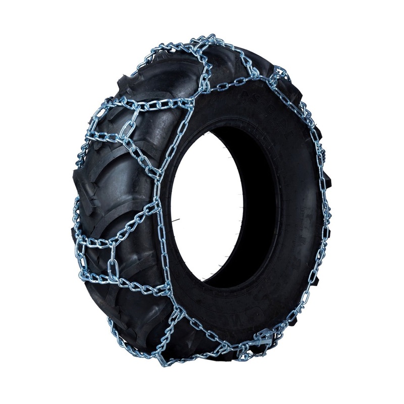 11.2-28 Quality Chain Duo Grip H-Pattern Tractor Chain - 1 Pair