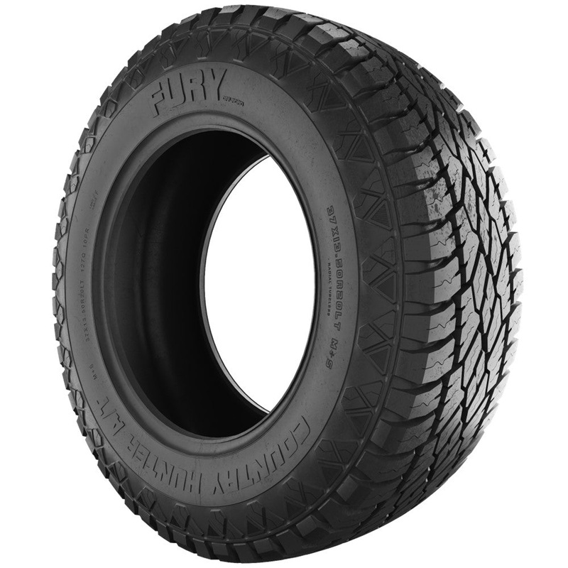 33x12.50R17LT/10 Fury Off-Road Country Hunter AT Tires Set of 6