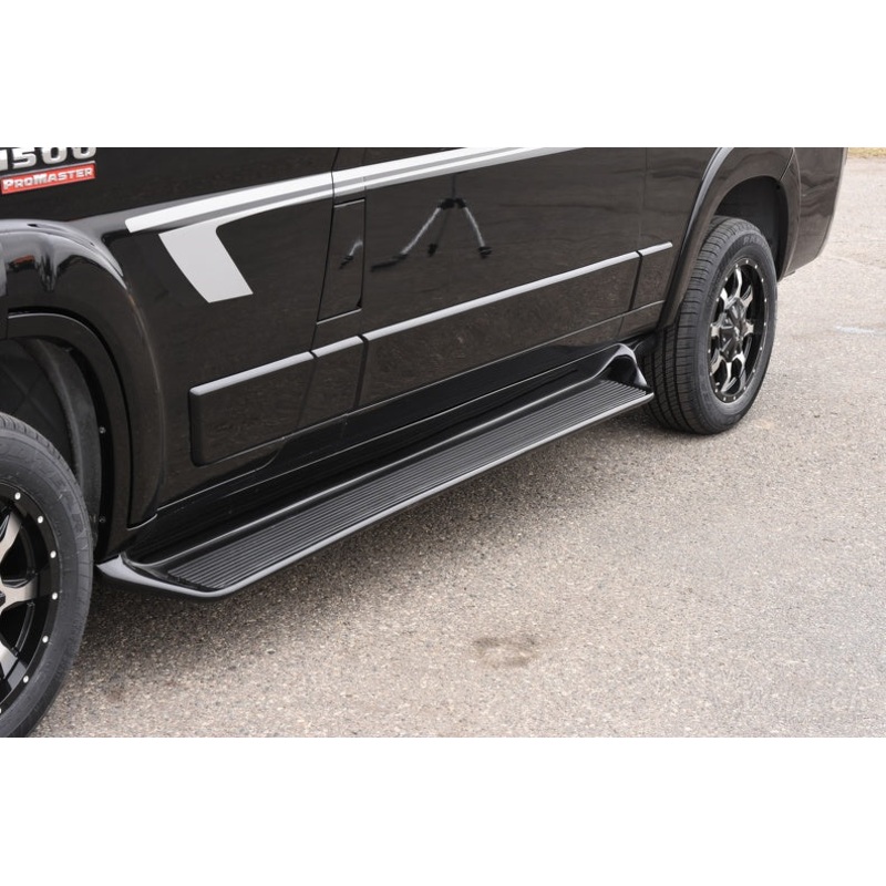 PROMASTER 136" FIBERGLASS RUNNING BOARDS WITH MOUNTING HARDWARE 136PRORUNKIT