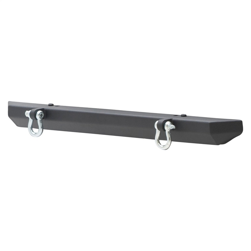 Smittybilt 76740D SRC Classic Front Bumper with D-Ring Mounts and Shackles for 1976-2006 Jeep Wrangler TJ/YJ/LJ
