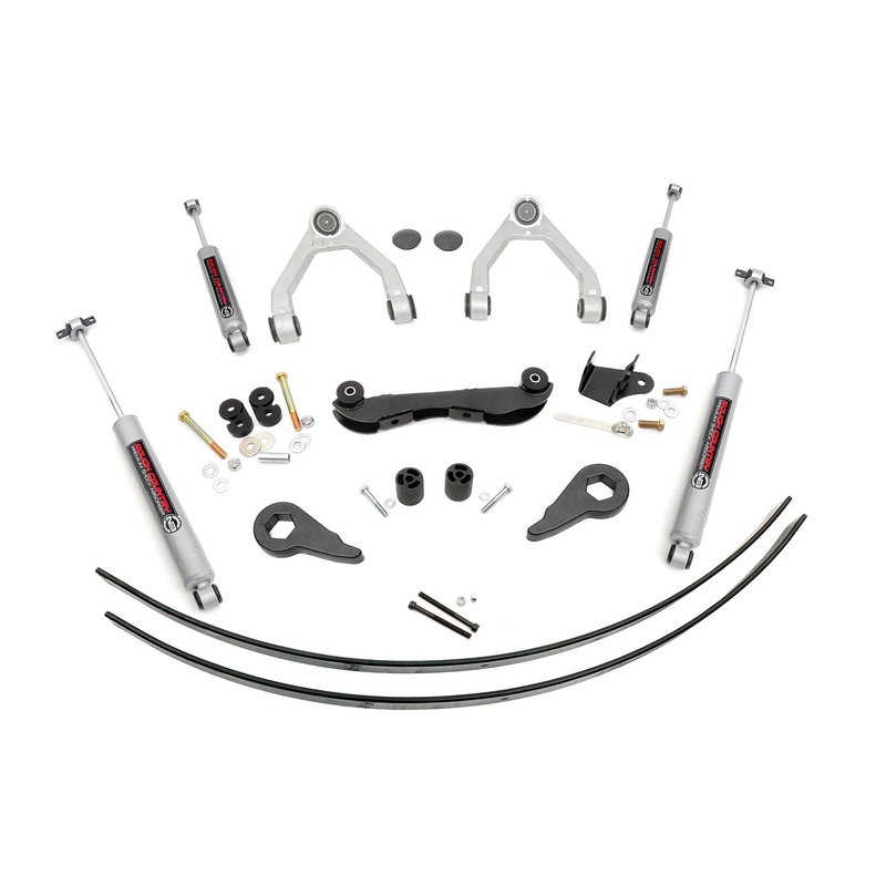 2-3 Inch Lift Kit | Rear AAL | Chevy C1500/K1500 Truck & SUV 4WD (1988-1999)