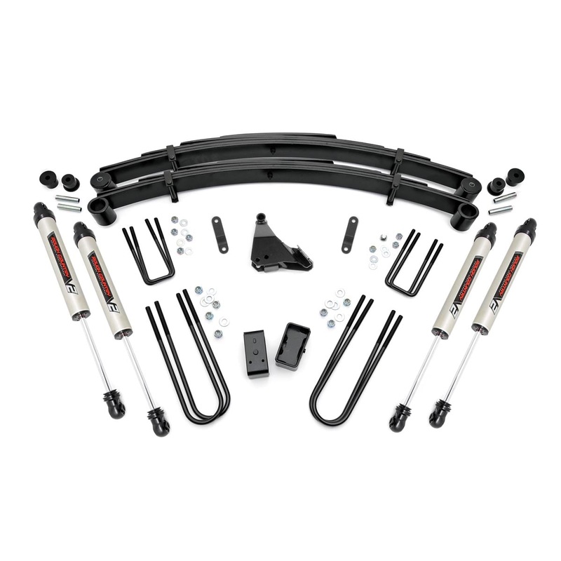 4 Inch Lift Kit | Rear Blocks | V2 | Ford F-250/F-350 Super Duty 4WD (99-04)