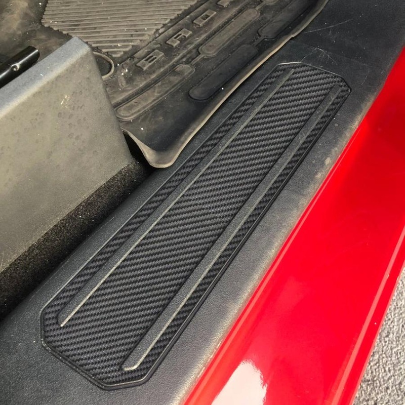 Tufskinz Door Sill Plate Overlays for Ford Bronco (2021-2024)